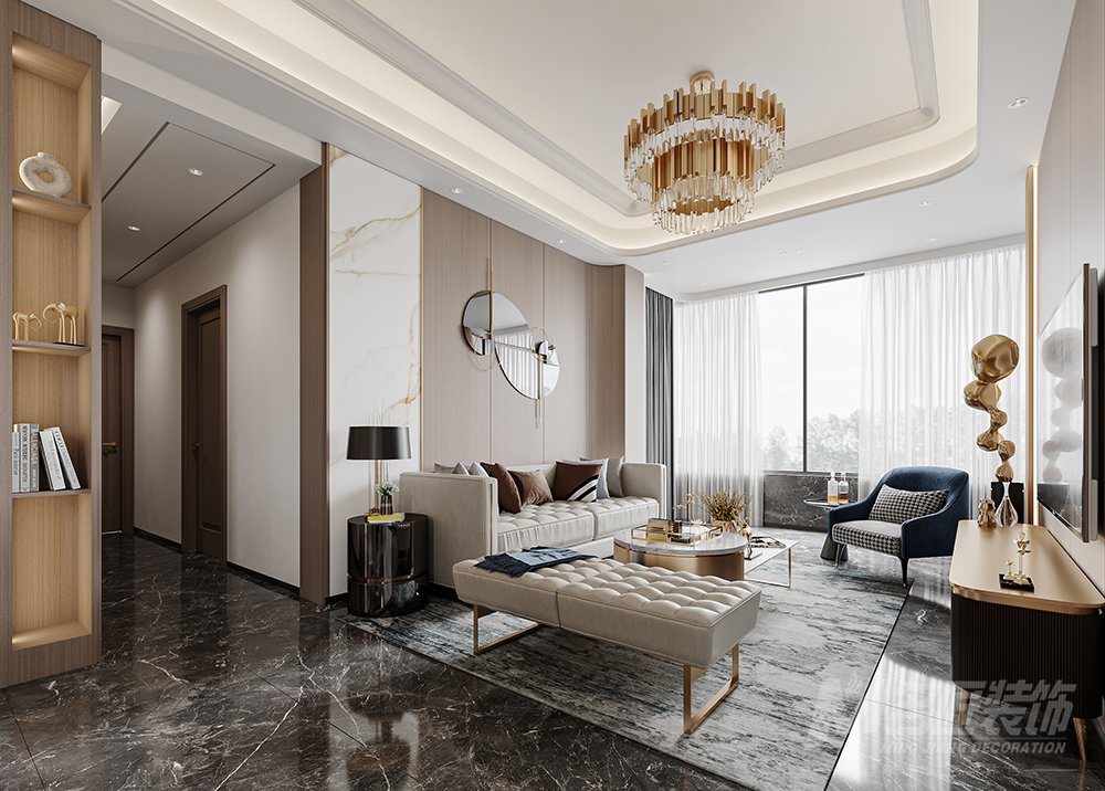  【奕翠園章】166㎡現代輕奢設計案例